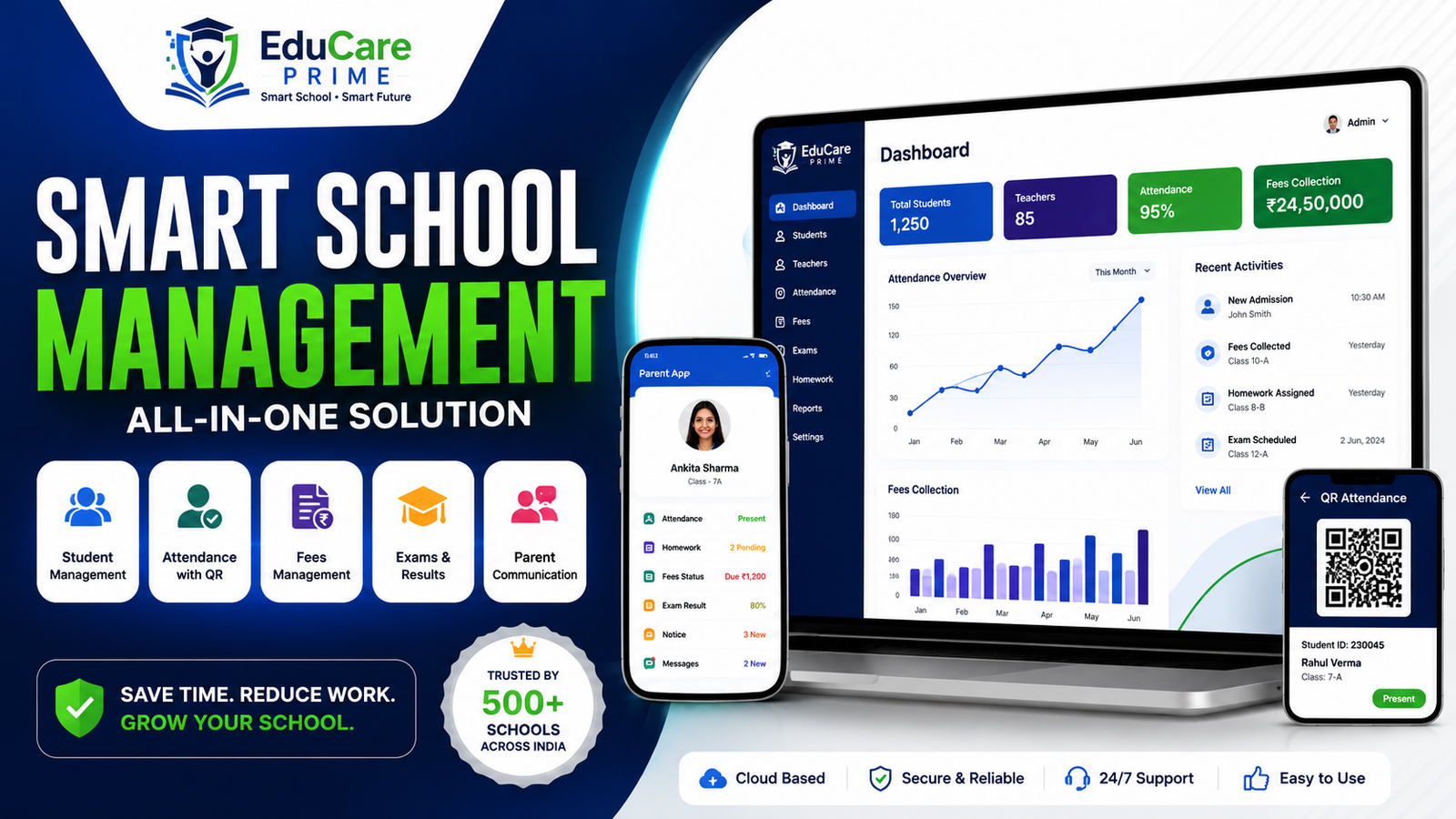 EduCare Prime — Smart School Management demo video